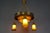 Art Nouveau French Brass Chandelier with Pâte De Verre Glass by Noverdy, 1920s For Sale - Image 3 of 18
