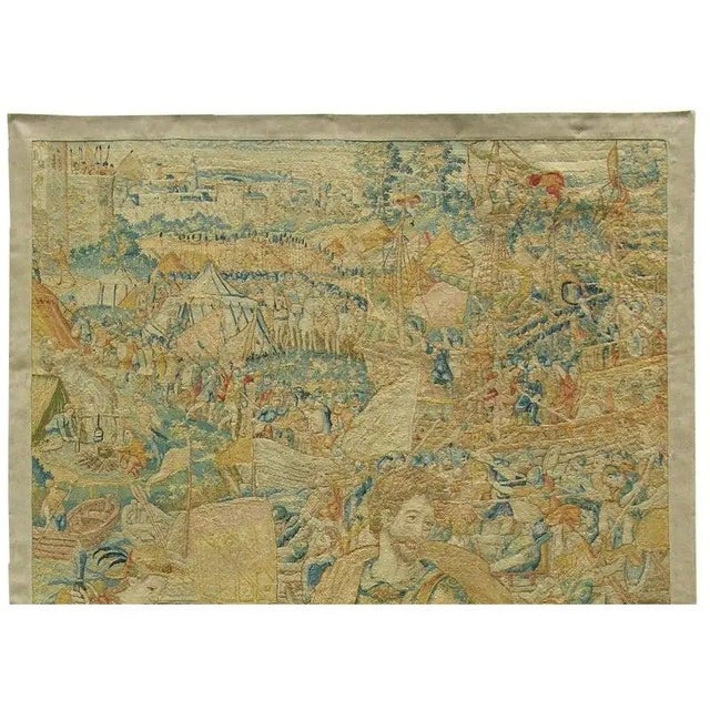 16th Century Antique Brussels Tapestry For Sale - Image 4 of 9