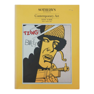 1986 Sotheby's New York Contemporary Art Auction Catalog