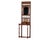 Indian Vintage Indian Painted Teakwood Hall Stand W/ Mirror For Sale - Image 3 of 4