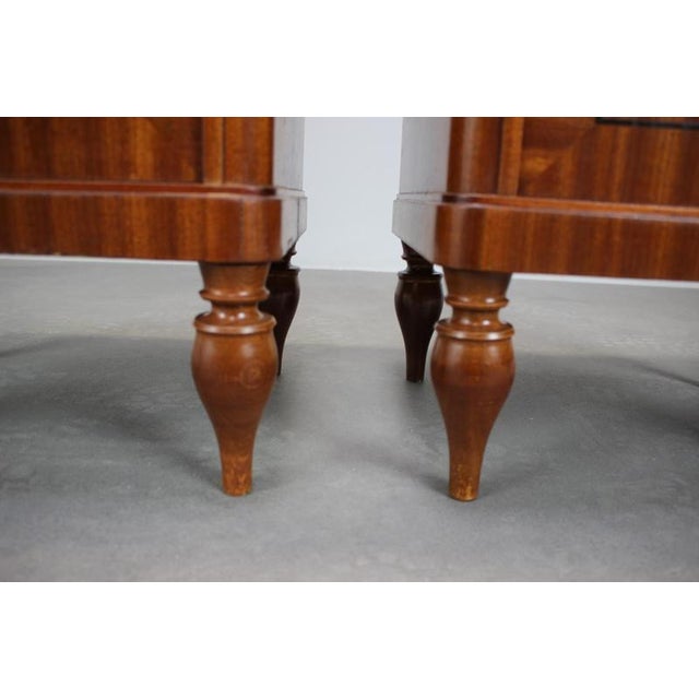 Art Deco Bedside Tables, Former Czechoslovakia, 1930s, Set of 2 For Sale - Image 17 of 18