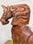 Witco Monumental Wood Carved Witco Style Free Standing Horse For Sale - Image 4 of 7