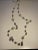 English Long Grey/Beige/Cz Pearl Rope Necklace For Sale - Image 3 of 3
