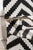 Yoruba Royal Beaded Chair with Geometric Black and White Motif, West Africa For Sale - Image 5 of 8