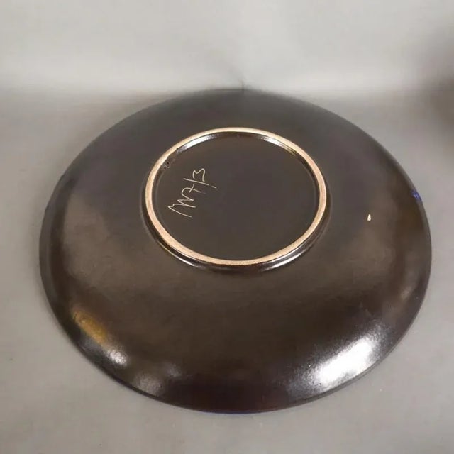 Vintage Ceramic Wall Plate, 1950s For Sale - Image 6 of 9