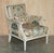 Antique French Charles-Emile Moinat Silk Floral Upholstered Armchairs, Set of 2 For Sale - Image 15 of 18