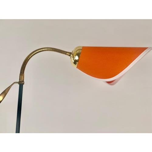 Mid-Century 2-Shade Floor Lamp, Italy, 1953 For Sale - Image 9 of 18