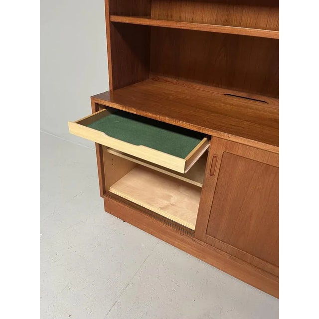 Wood Danish Wall Cabinet by Poul Hundevad, 1960s For Sale - Image 7 of 11