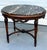 Antique Louis XVI style Oval Carved Mahogany and Marble Top Coffee Table, Side Table French, antique black marble top...