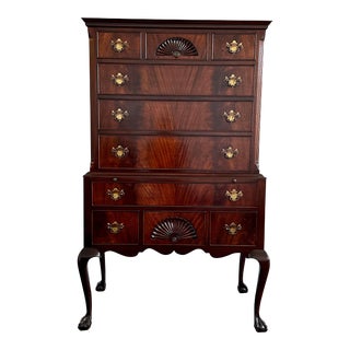 1950s Tall Chest/Highboy Dresser For Sale