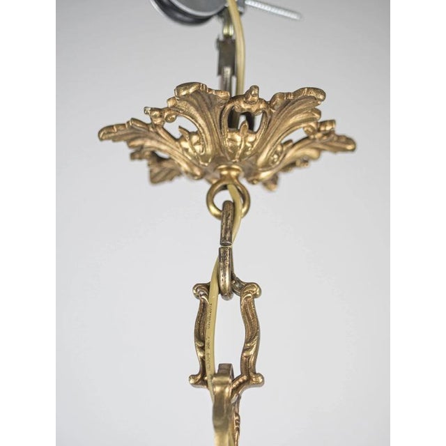 Antique Mazarin Chandelier in Gilded Bronze For Sale - Image 4 of 11