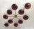 Italian 21st Century Dieci Bronze Amethyst Bubbles Murano Flush Mount by Fabio LTD For Sale - Image 3 of 10