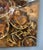 Vincent Payez Signed 1967 Torch Copper Wall Art, Brutalist Floral Repoussé Panel For Sale In Philadelphia - Image 6 of 13