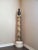 19th C. French Architectural Spiral Turned Carved Gilt Wood Ionic Column Now Sculptural Pedestal Stand For Sale - Image 4 of 12