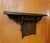 Moroccan Vintage Moroccan Hand-Carved and Hand-Painted Wooden Wall Shelf For Sale - Image 3 of 12