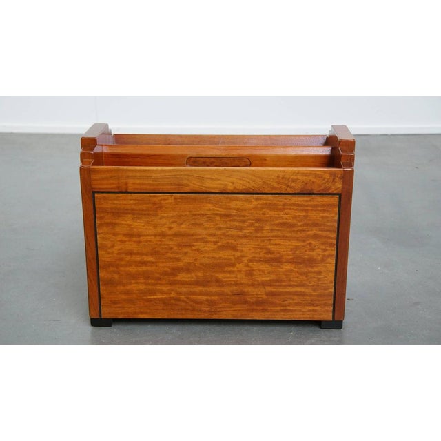 Offered this great fun Art Deco magazine rack by Schuitema from the Decoforma series. Organize your reading material with...