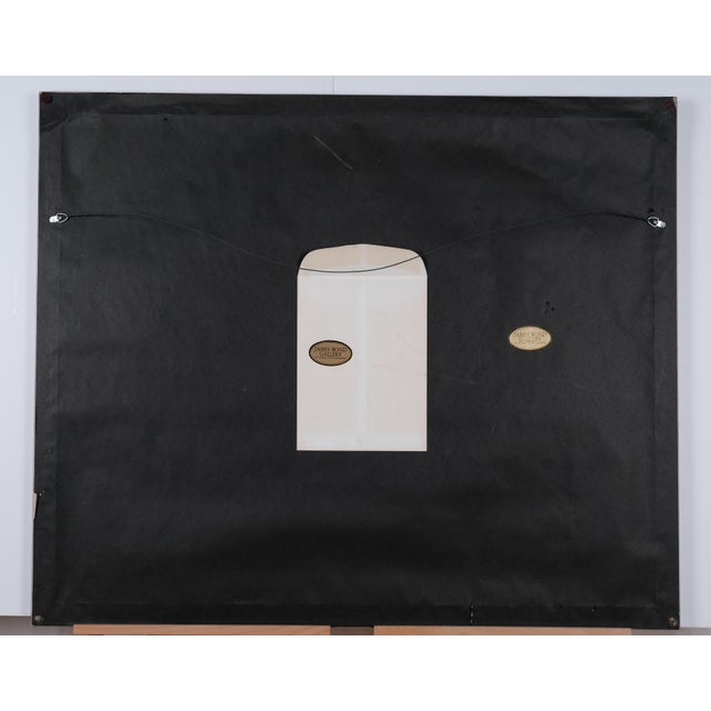 1986 Eyvind Earle "Garden of Eden" Artist Hand Signed & Numbered Limited Edition 292/350 Framed Serigraph With Certificate of Authenticity For Sale - Image 11 of 11