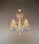 Rococo Vintage Venetian Rococo Style Crystal Chandelier Cobalt Blue and Clear Crystals For Sale - Image 3 of 12