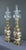 Late 19th Century Satsuma Porcelain and Bronze Oil Lamps, Japan, Set of 2 For Sale - Image 4 of 18