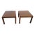 Mid Century Modern Pair of Large Side End Tables by Lane For Sale