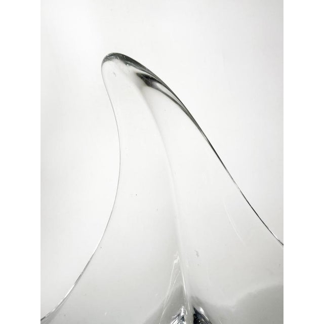 1970s Crystal Vide Poche in the Shape of a Flower, France, 1970s For Sale - Image 5 of 12