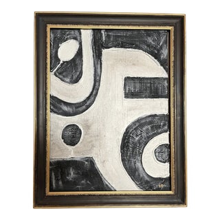 Contemporary Abstract Mixed-Media Painting by Bryan Boomershine, Framed For Sale
