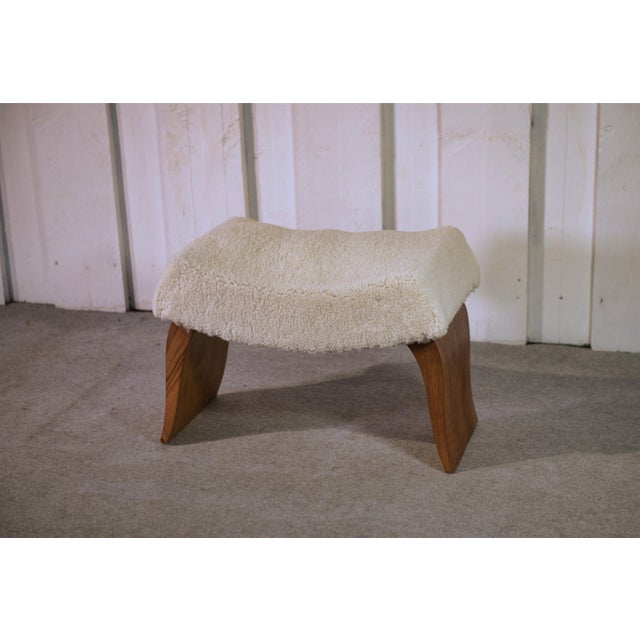 Art Deco Walnut Stool, 1940s For Sale - Image 10 of 10