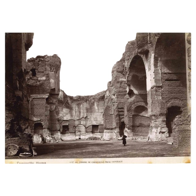 Ludovico Tuminello, Baths of Caracalla, Vintage Photograph, Early 20th Century For Sale