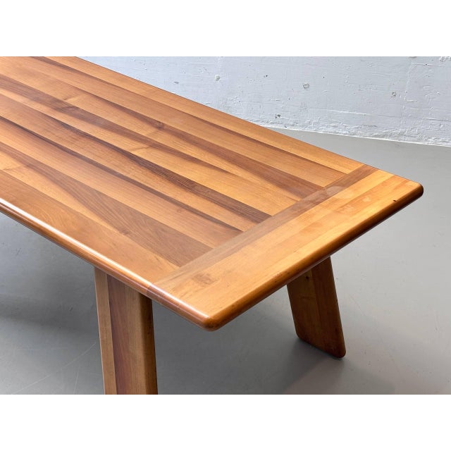 Sapporo Dining Table and Chairs in Walnut by Mario Marenco for Mobilgirgi, Italy, 1970s, Set of 5 For Sale - Image 15 of 16