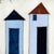 Contemporary Encaustic Collage Collection by Gina Cochran - "Tiny Dwellings" Series - Lilac & Lavender - Set of 5 For Sale - Image 3 of 7