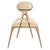 Art Deco "Sogno" Chair, With Bronze and Tailor Made Leather For Sale - Image 3 of 6