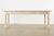 Farmhouse American Country White Painted Pine Farmhouse Dining Table For Sale - Image 3 of 13