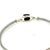 1990s 1990s David Yurman Onyx and Diamond 3 mm Cuff Bracelet Silver Estate For Sale - Image 5 of 7