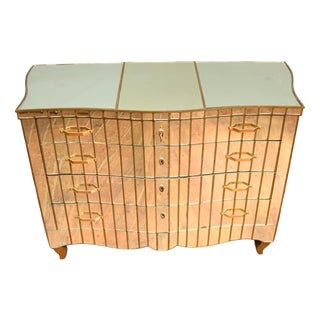 Art Deco Mirrored Chest Drawers, 1930s For Sale