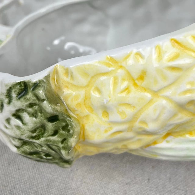 Vintage Vietri Vegetable Rabbit Tureen For Sale - Image 9 of 11