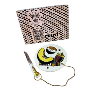 Georges Briard Ambrosia Cheese Set, Boxed For Sale