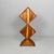 Italian Modern Geometric Wooden Chest of Drawers, 1980s For Sale - Image 6 of 15