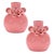 Kenneth Ludwig Chicago Storeware Bud Vase with Floral Accent (Set of 2) For Sale - Image 4 of 4