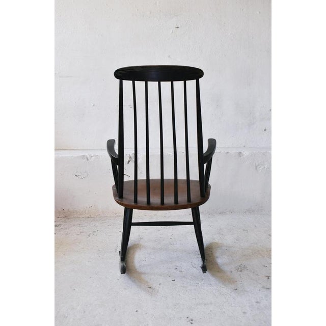 Rocking Chair by Ilmari Tapiovaara for Asko, Finland, 1960s For Sale - Image 6 of 13