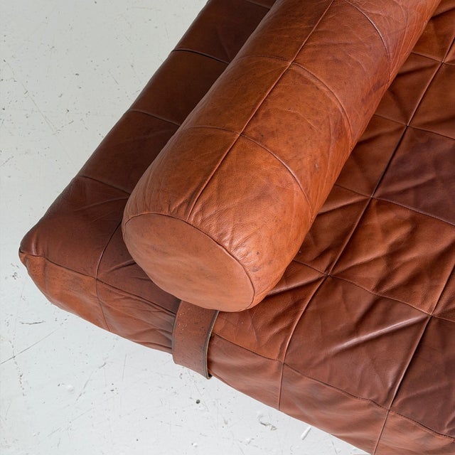 1960s Patchwork Leather Daybed by De Sede c. 1960s. For Sale - Image 5 of 9
