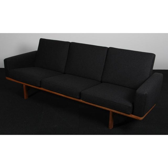 Three-Seat Sofa by Hans J. Wegner for Getama For Sale - Image 3 of 8