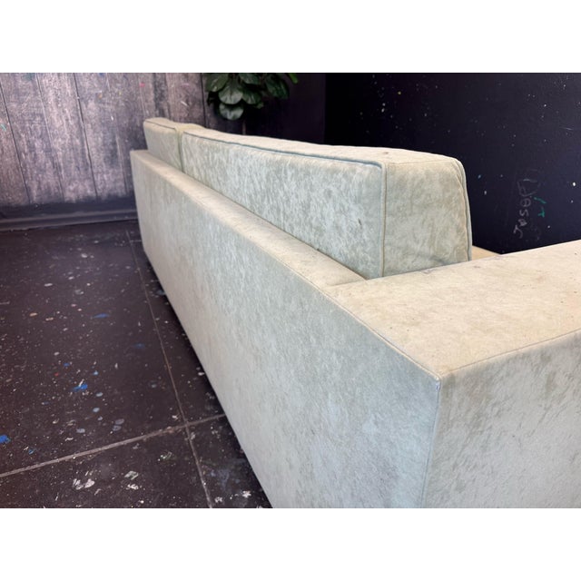 Custom Mid-Century Modern Style Sofa For Sale - Image 4 of 6