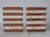 Fratelli Mannelli Striped Italian Travertine Bookends For Sale In Milwaukee - Image 6 of 13