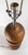 Brown Mid 20th Century Mid-Century Modern Sculptural Architectural Turned Walnut Table Lamp For Sale - Image 8 of 10