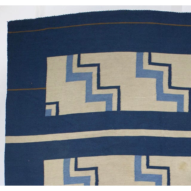 Mid 20th Century Swedish Rug Signed and Dated 8’6" X 12’5” For Sale - Image 4 of 5