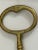 Metal Vintage Brass Skeleton Key Decorative Object / Paperweight For Sale - Image 7 of 8