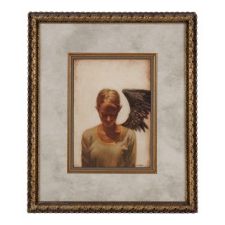 2003 James C. Christensen "Sleeper, Lost in Dreams" Hand Signed and Numbered Limited Edition 51/550 Framed & Matted For Sale