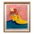 Sandro Chia, Woodblock Heliorelief With Hand Painting "Novel" Italian Post Modernist Pop Art For Sale