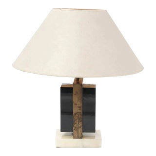 Romeo Rega, Hollywood Regency Table Lamp, Italy, 1970s Unmarked For Sale