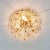 Metal Large Mid-Century Modern Floral Ceiling Light in Murano Glass by Ernst Palme, Germany, 1970s For Sale - Image 7 of 14